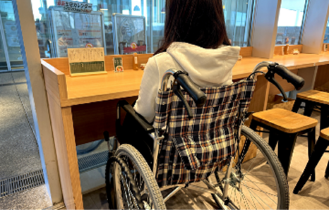 ラーメンWalkerキッチンの店内